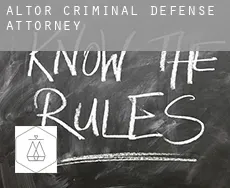 Altor  criminal defense attorney