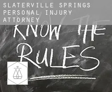 Slaterville Springs  personal injury attorney