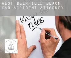 West Deerfield Beach  car accident attorney