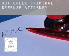 Hot Creek  criminal defense attorney