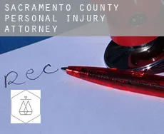 Sacramento County  personal injury attorney