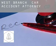 West Branch  car accident attorney