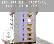 Big Spring  criminal defense attorney