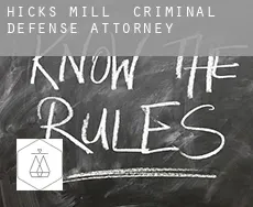 Hicks Mill criminal defense attorney
