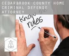 Cedarbrook County Home criminal defense attorney