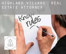 Highland Village  real estate attorney
