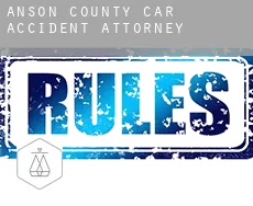 Anson County  car accident attorney