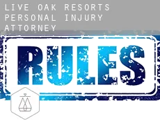 Live Oak Resorts  personal injury attorney