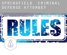 Springfield  criminal defense attorney