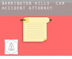Barrington Hills  car accident attorney