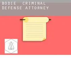Bodie  criminal defense attorney