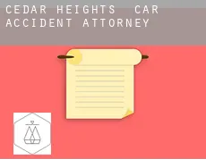 Cedar Heights  car accident attorney