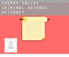 Cherry Valley  criminal defense attorney