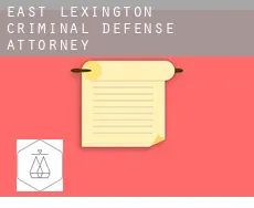 East Lexington  criminal defense attorney