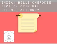 Indian Hills Cherokee Section  criminal defense attorney