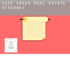 Love Creek  real estate attorney