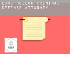 Lows Hollow criminal defense attorney