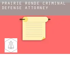 Prairie Ronde  criminal defense attorney