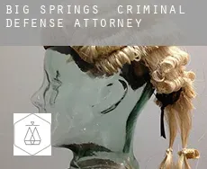 Big Springs  criminal defense attorney