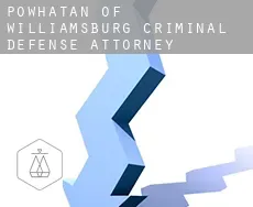 Powhatan of Williamsburg  criminal defense attorney
